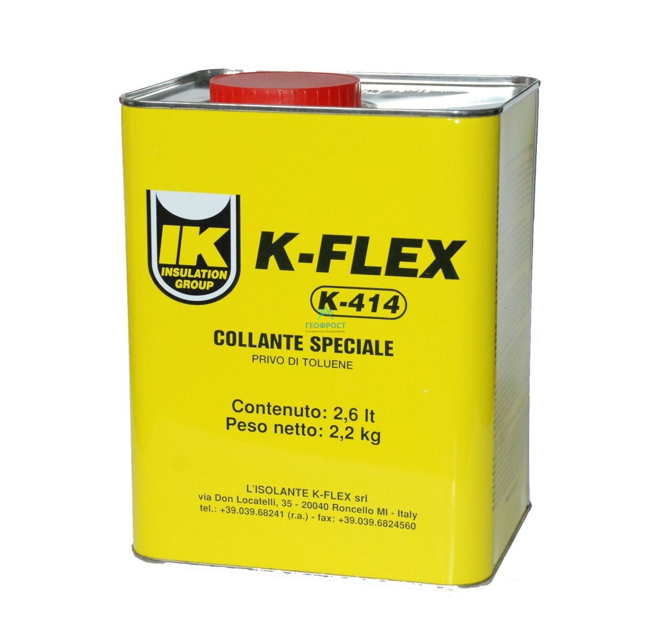Клей К-FLEX 2,6 lt K 414 фото